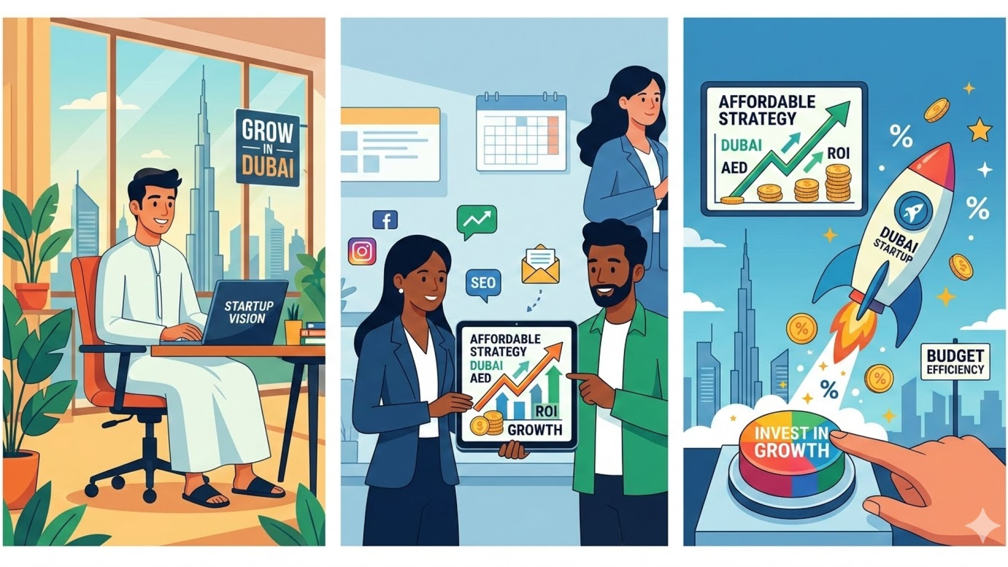 Affordable Digital Marketing Agency in Dubai for Startups: How to Grow Without Wasting Budget